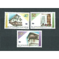 Bosnia - Correo 1997 Yvert 241/3 ** Mnh Arquitectura