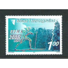 Bosnia - Correo 2003 Yvert 390 ** Mnh Deportes Ski