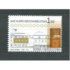 Bosnia - Correo 2007 Yvert 562 ** Mnh Biblioteca Gazi