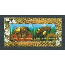 Bosnia - Hojas Yvert 22 ** Mnh Fauna insectos