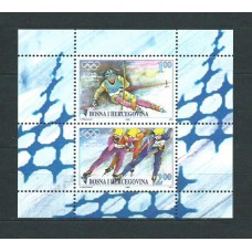 Bosnia - Hojas Yvert 28 ** Mnh Olimpiadas de Turín