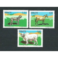 Brasil - Correo 1974 Yvert 1123/5 ** Mnh Fauna