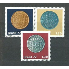 Brasil - Correo 1977 Yvert 1276/8 ** Mnh Numismatica