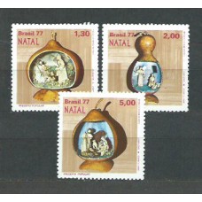 Brasil - Correo 1977 Yvert 1286/8 ** Mnh Navidad