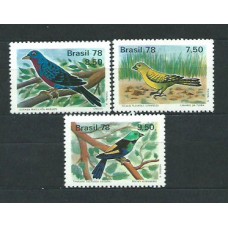 Brasil - Correo 1978 Yvert 1310/2 ** Mnh Fauna. Aves