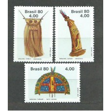 Brasil - Correo 1980 Yvert 1415/7 ** Mnh Artesania