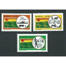 Brasil - Correo 1980 Yvert 1461/3 ** Mnh