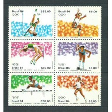 Brasil - Correo 1984 Yvert 1648/53 ** Mnh Deportes. Olimpiadas de los Angeles