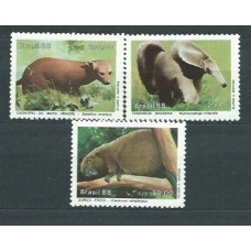 Brasil - Correo 1988 Yvert 1880/2 ** Mnh Fauna