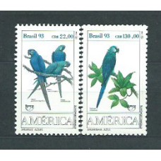 Brasil - Correo 1993 Yvert 2136/7 ** Mnh Fauna. Aves