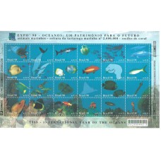 Brasil - Correo 1998 Yvert 2400/23 ** Mnh Fauna. Peces