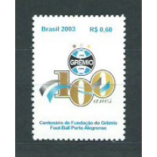 Brasil - Correo 2003 Yvert 2843 ** Mnh Deportes. Fútbol