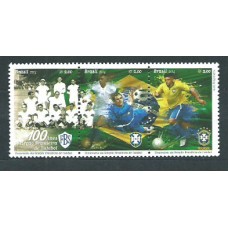 Brasil - Correo 2014 Yvert 3347/49 ** Mnh Deportes. Fútbol