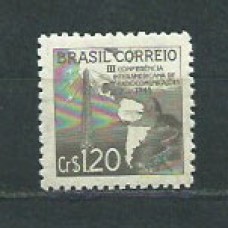 Brasil - Correo 1945 Yvert 437 ** Mnh