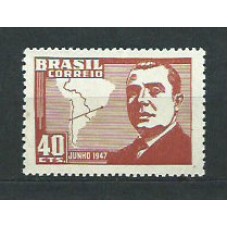 Brasil - Correo 1947 Yvert 455 ** Mnh Personaje