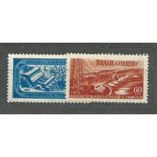 Brasil - Correo 1955 Yvert 598/9 * Mh