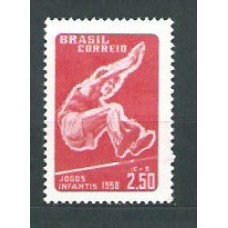 Brasil - Correo 1958 Yvert 647 ** Mnh Deportes