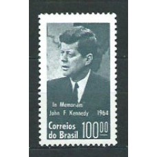 Brasil - Correo 1964 Yvert 764 ** Mnh Personaje. Kennedy