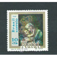 Brasil - Correo 1969 Yvert 915 ** Mnh Navidad