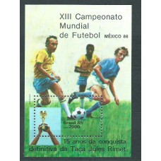 Brasil - Hojas 1985 Yvert 67 ** Mnh Deportes. Fútbol