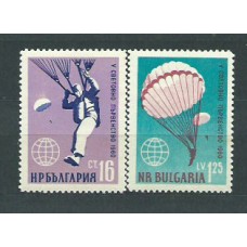 Bulgaria - Correo 1960 Yvert 1016/7 * Mh Deportes paracaídismo