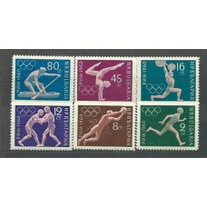 Bulgaria - Correo 1960 Yvert 1024/9 * Mh Olimpiadas de Roma