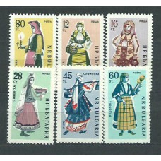 Bulgaria - Correo 1961 Yvert 1044/9 ** Mnh Trajes regionales