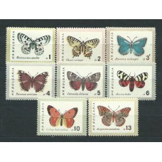 Bulgaria - Correo 1962 Yvert 1155/62 ** Mnh Fauna mariposas