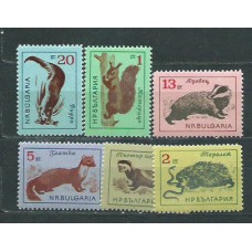 Bulgaria - Correo 1963 Yvert 1176/81 ** Mnh Fauna