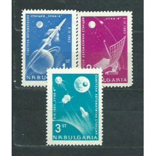 Bulgaria - Correo 1963 Yvert 1194/6 ** Mnh Astro
