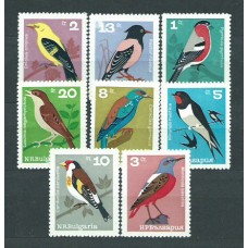 Bulgaria - Correo 1965 Yvert 1315/22 ** Mnh Fauna aves