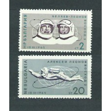 Bulgaria - Correo 1965 Yvert 1326/7 ** Mnh Astro