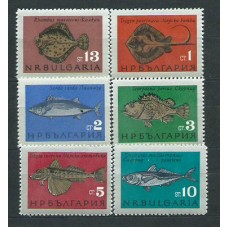 Bulgaria - Correo 1965 Yvert 1328/33 ** Mnh Fauna peces