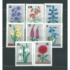 Bulgaria - Correo 1967 Yvert 1475/82 ** Mnh Flores