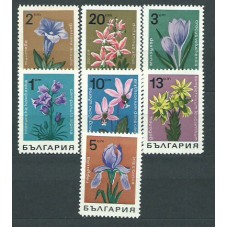 Bulgaria - Correo 1968 Yvert 1583/9 ** Mnh Flores