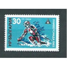 Bulgaria - Correo 1983 Yvert 2754 ** Mnh Deportes ski