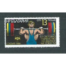 Bulgaria - Correo 1986 Yvert 3036 ** Mnh Deportes