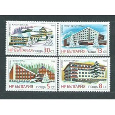 Bulgaria - Correo 1988 Yvert 3216/9 ** Mnh Edificios