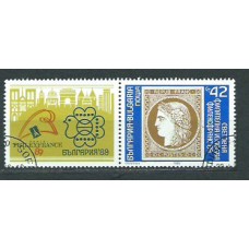 Bulgaria - Correo 1989 Yvert 3230 usado Fhilexfrance 89