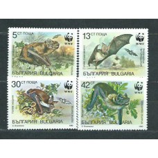 Bulgaria - Correo 1989 Yvert 3231/4 ** Mnh Fauna