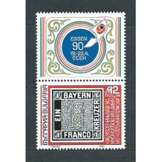 Bulgaria - Correo 1990 Yvert 3307 ** Mnh Feria del sello