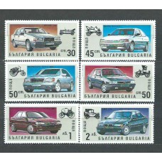 Bulgaria - Correo 1992 Yvert 3433/8 ** Mnh Automóviles