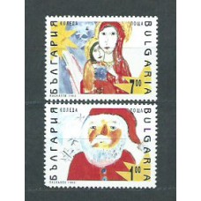 Bulgaria - Correo 1992 Yvert 3478/9 ** Mnh Navidad