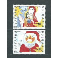 Bulgaria - Correo 1992 Yvert 3478/9 ** Mnh Navidad