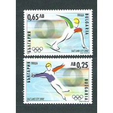 Bulgaria - Correo 2002 Yvert 3926/7 ** Mnh Olimpiadas Salt Lake City