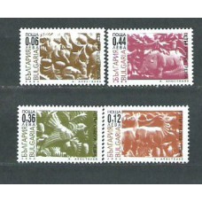 Bulgaria - Correo 2003 Yvert 3947/50 ** Mnh Esculturas en madera