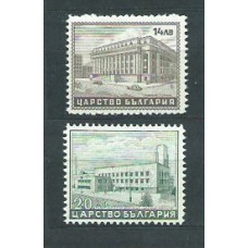 Bulgaria - Correo 1943 Yvert 420/1 ** Mnh Edificios