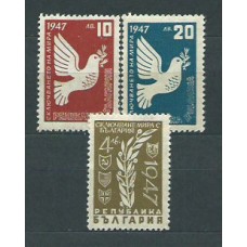 Bulgaria - Correo 1947 Yvert 512/4 ** Mnh