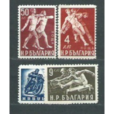 Bulgaria - Correo 1949 Yvert 617E/H * Mh Deportes