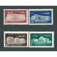 Bulgaria - Correo 1955 Yvert 810/3 ** Mnh Edificios